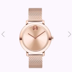Movado- BOLD Rose Gold Watch